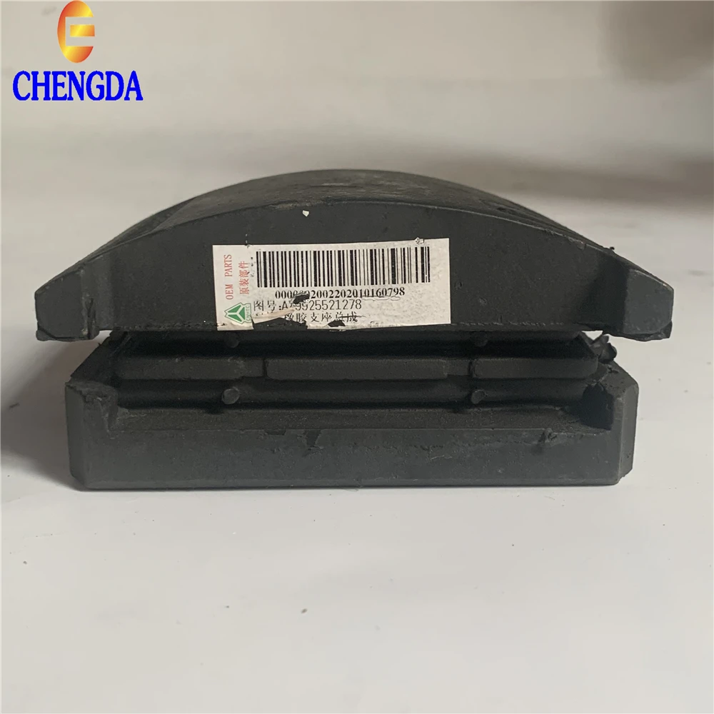 Howo 371 Rubber Bearing Buffer Block Truck Body Parts