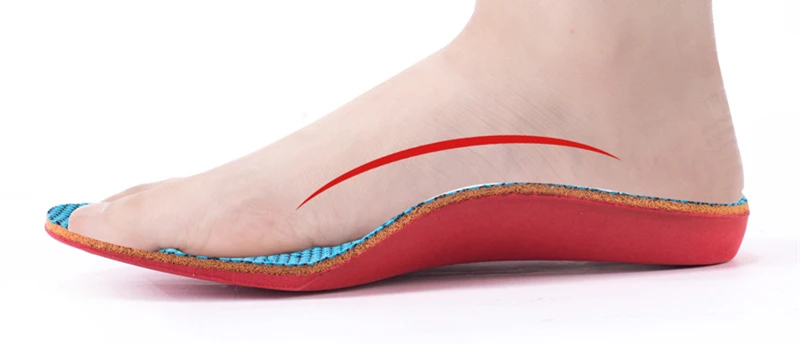 Orthopedic Arch support orthotic for kids health fabric  EVA foam Ortholite shoe flatfoot correction