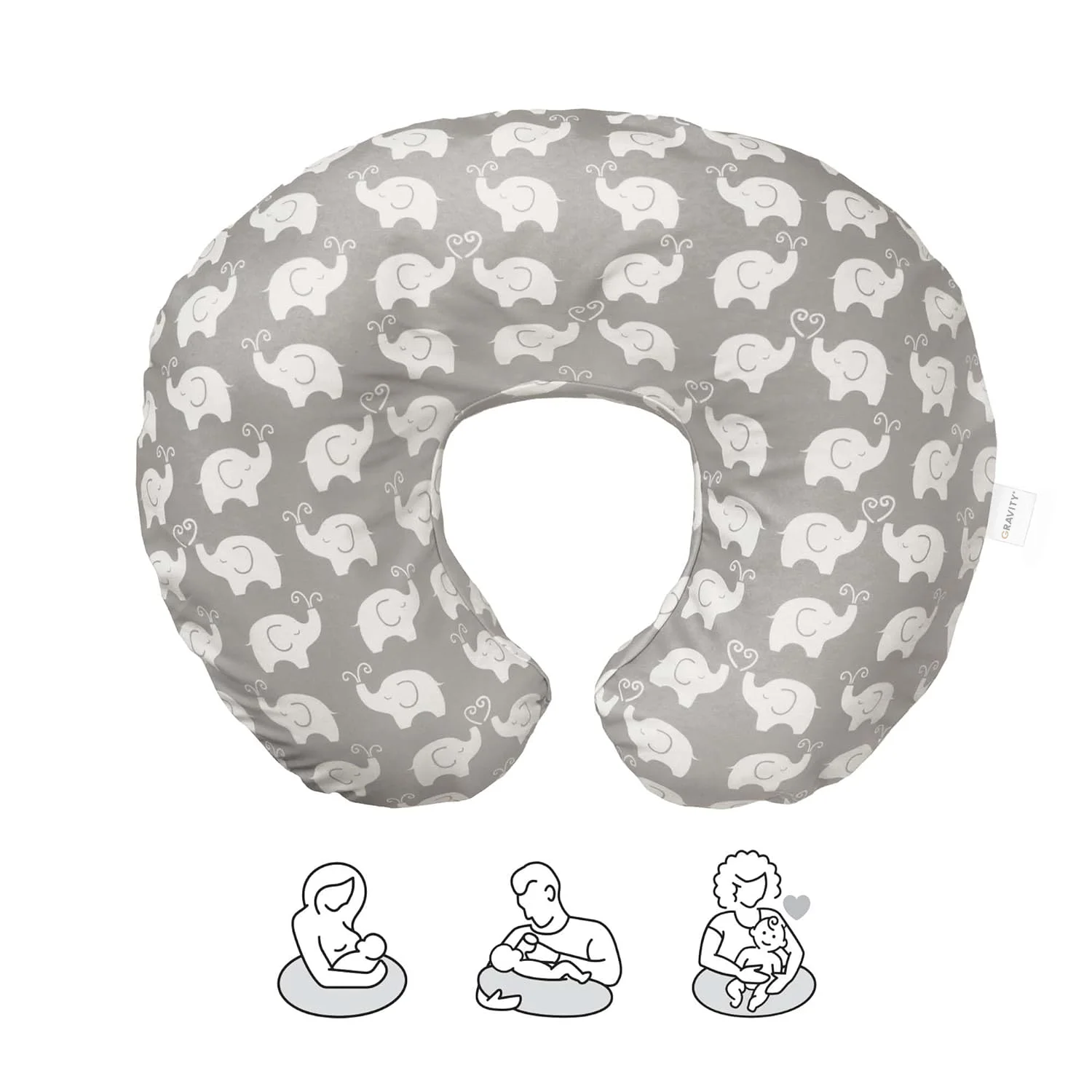 Pregnant Women 100% Cotton Newborn Baby Nursing Pillow Adjustable Baby Pillow Nursing Pillow for Breastfeeding