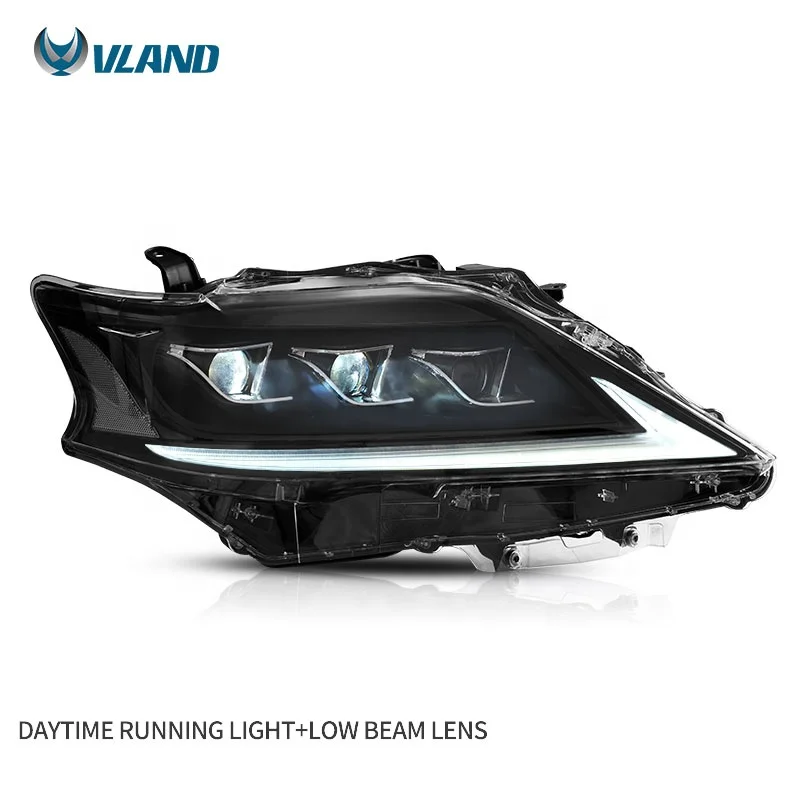 Vland Manufacturer Factory Ful LED Start up Animation Blue to White Headlights 2012-2014 For Lexus RX 270 300 350 Car Front Lamp