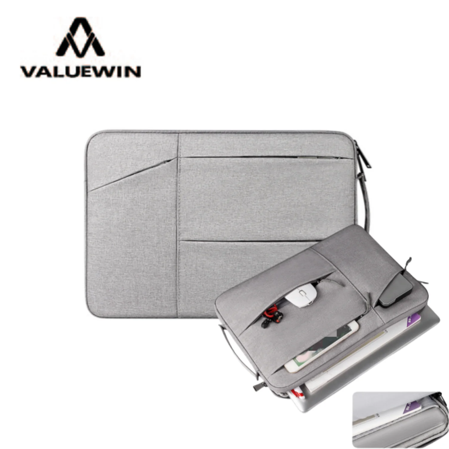 Laptop Bag PC Case 13 14 15 Cover Funda Sleeve Portable Case For Macbook Air Pro 12 13.3 14.1 15.6 Inch Redmi Mac book M1 Laptop