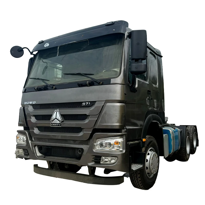 Б/у Sinotruk Howo 6*4 10 колес Хорошее качество 371HP двигатель тягачи для продажи