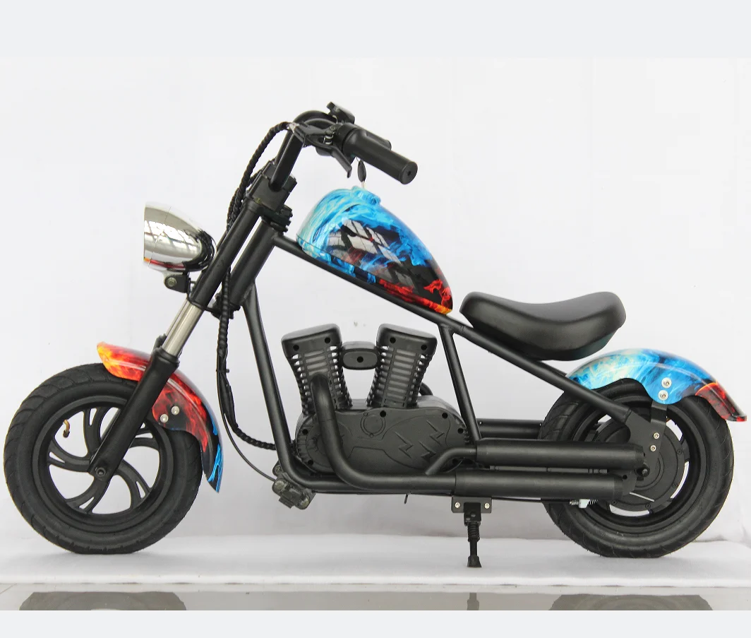 moto electric motorcycle 180w 24v power kids bike rear children bicycle electric bike for children electric scooters