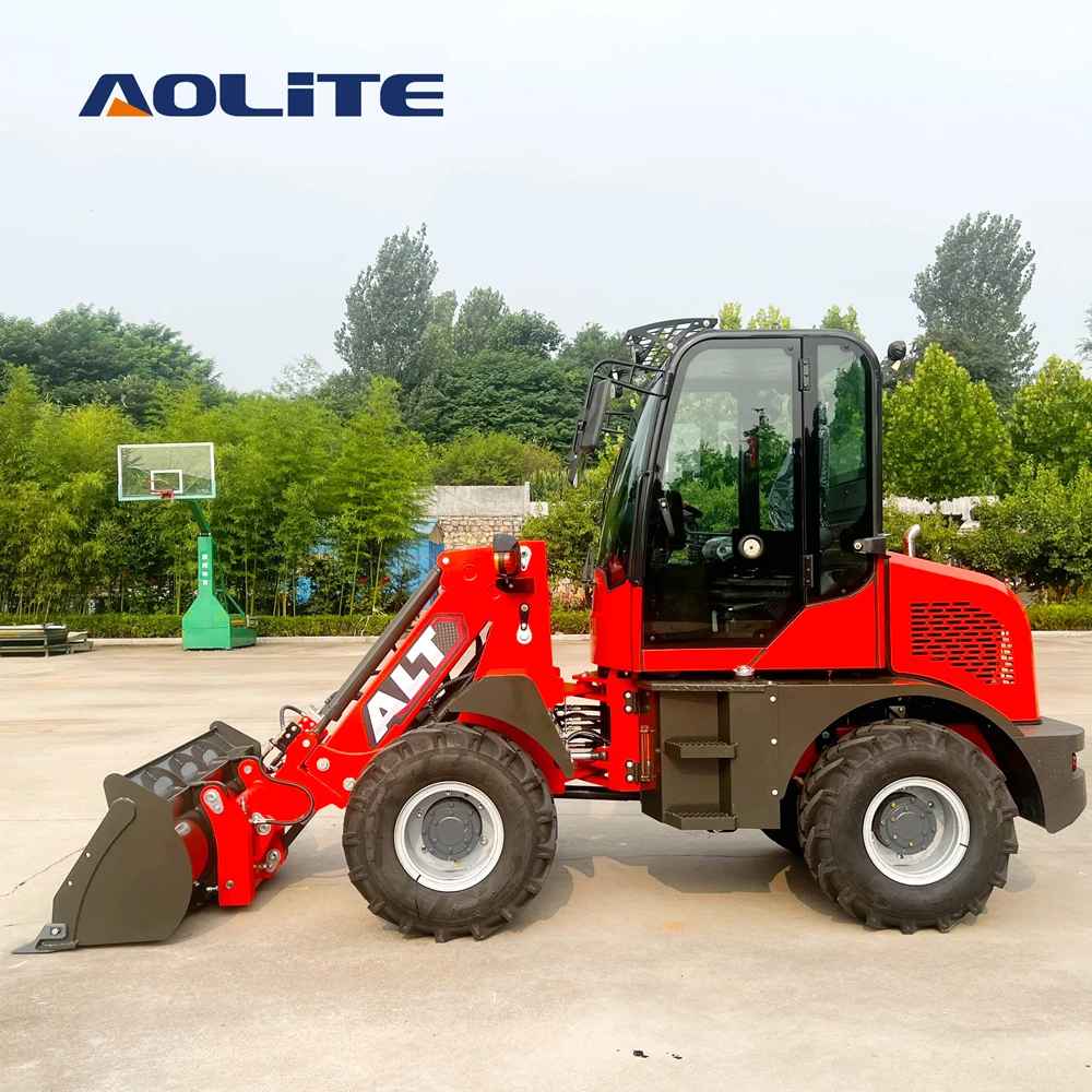 Мини-погрузчик AOLITE TL1000 телескопический вилочный погрузчик 1 тонный сделано в Китае новый бренд