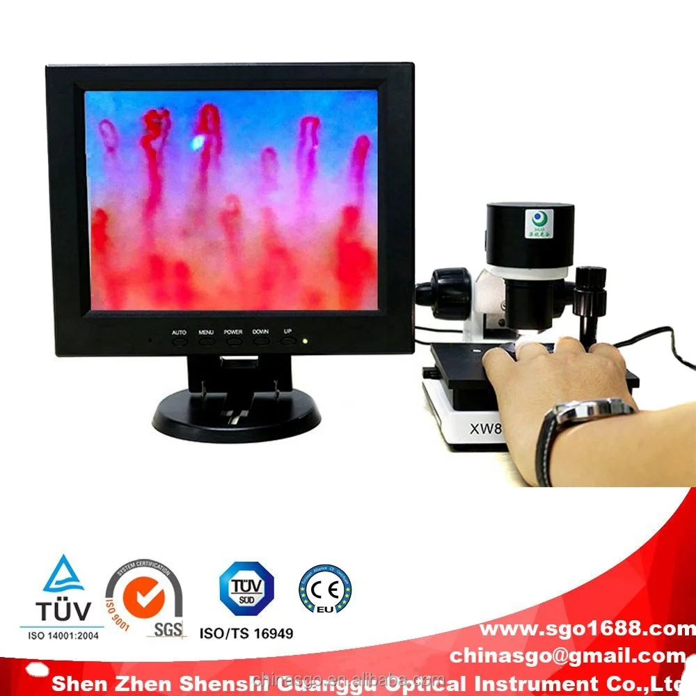 Microcirculation detecting instrument health instrument