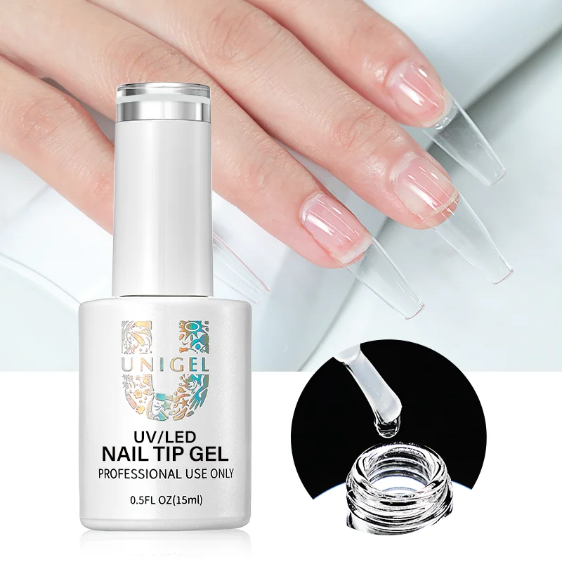 Прозрачные накладные ногти клей для наращивания ногтей без пожелтения 15 мл частная этикетка