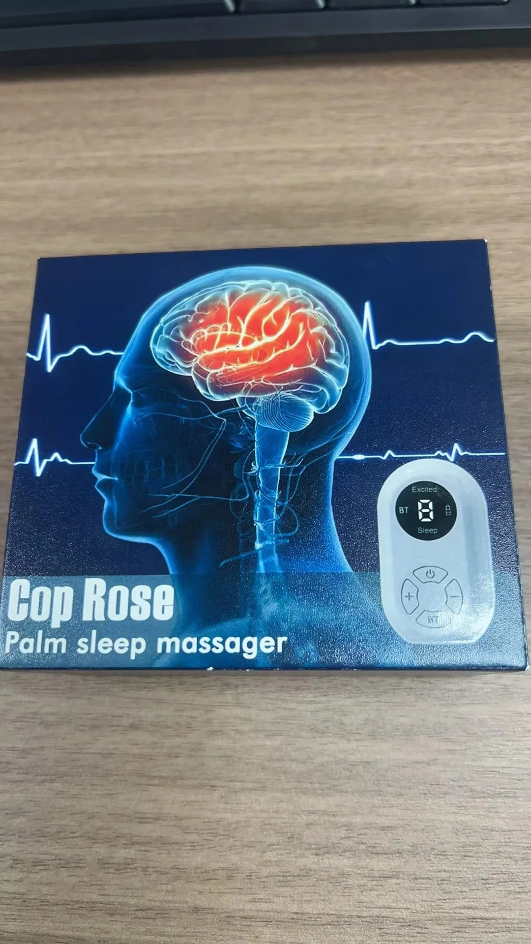 Cop Rose HandHeld Palm Electric Massager, Electric palm sleep massager, Hand-held Sleep Aid Instrument