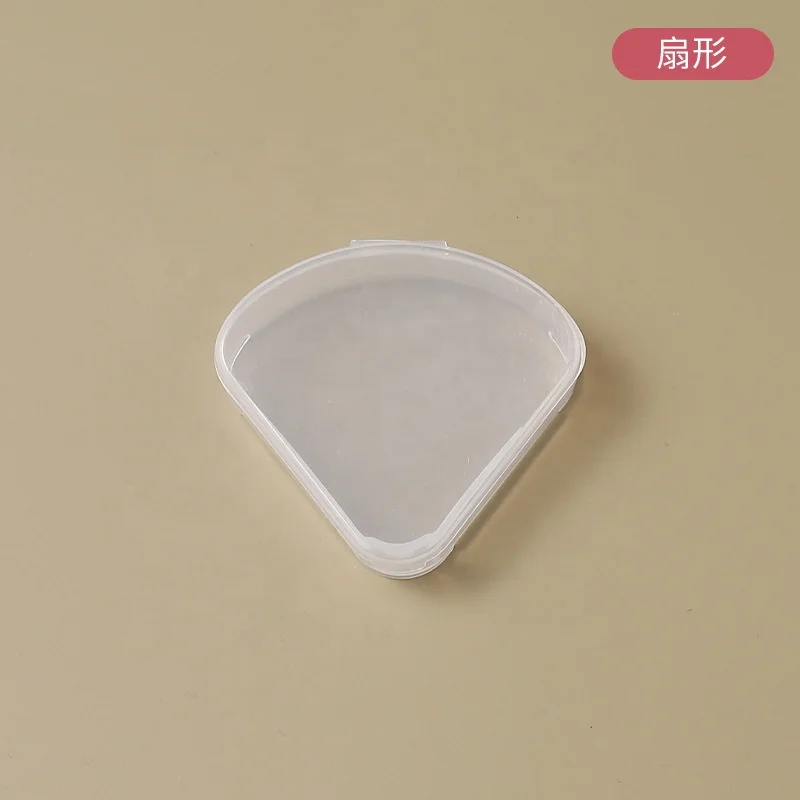 Wholesale pp packaging storage case makeup plastic box with sponge