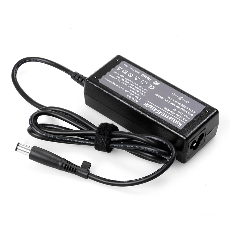 
18.5V 3.5A 65W Replacement Laptop AC DC Adapter Charger for HP Envy 14 DV4 DV7 M4 M6 Pavilion G6 G7 G4 DV4 DV5 DV6 DV6T DM4 