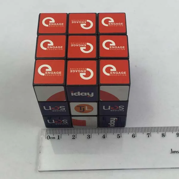 Promotional Kids Puzze Toys Plastic Square 5.7*5.7cm Puzzle Magic Cubes
