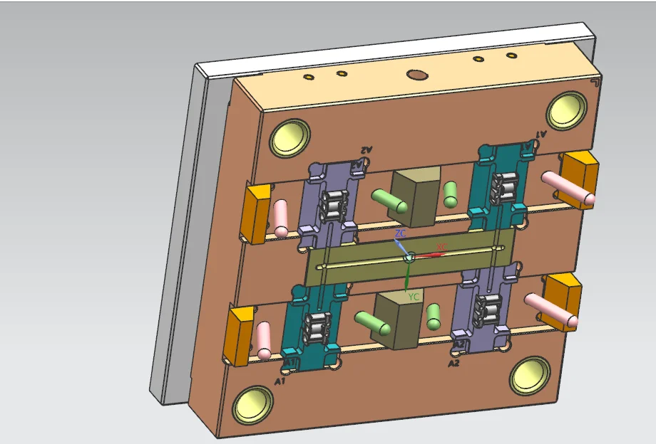 Precision Injection Mold Plastic Injection Mold / Aluminum Mould Making Manufacturer Plastic Mould Die Maker