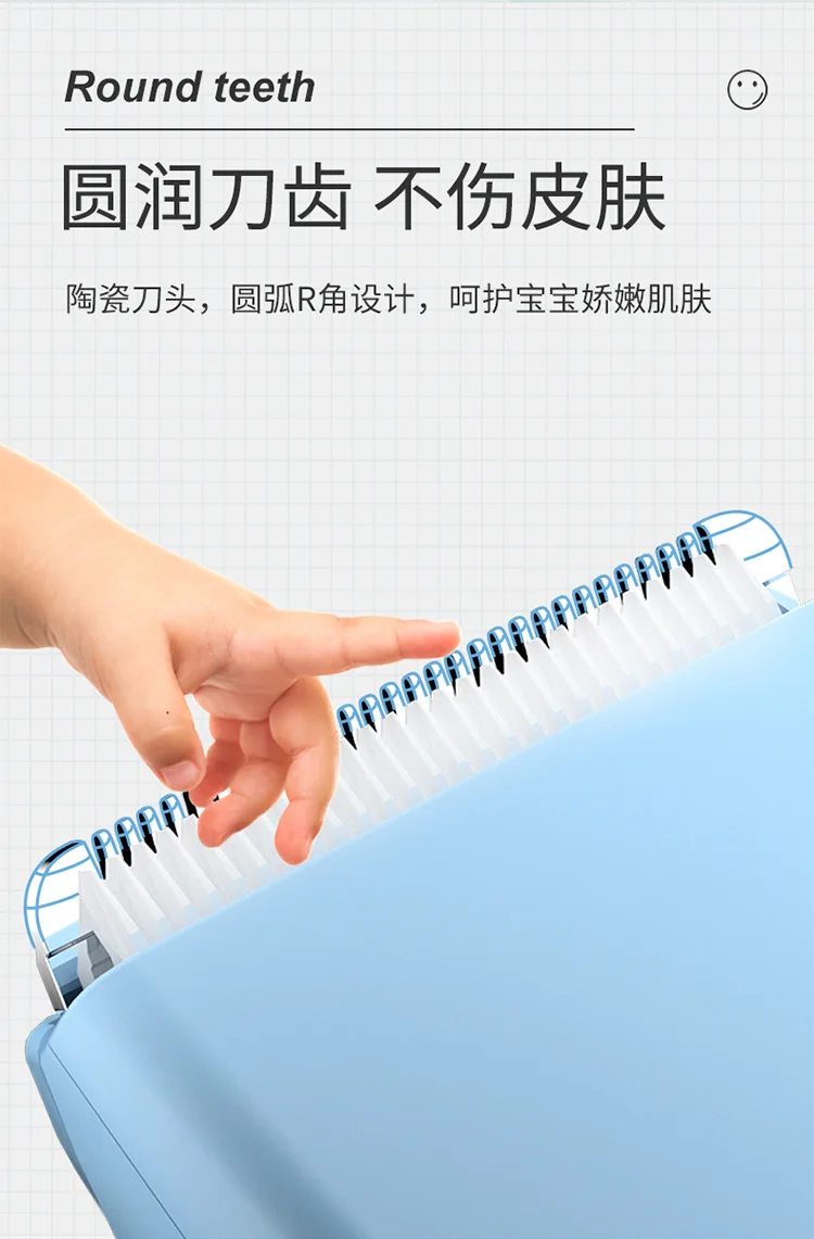 Newly Design Metal Usb Rechargeable Cordless Hair Trimmer Professional Electric Hair Clipper for kids  Hair Shaver