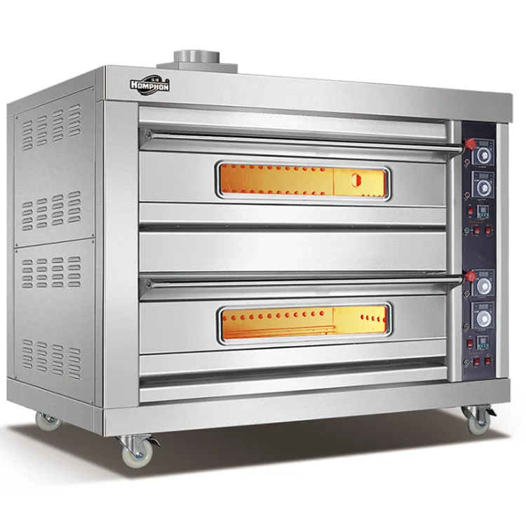 Favorable Price Industrial Stainless Steel 201Complete Bakery Equipment Gas Oven For Baking
