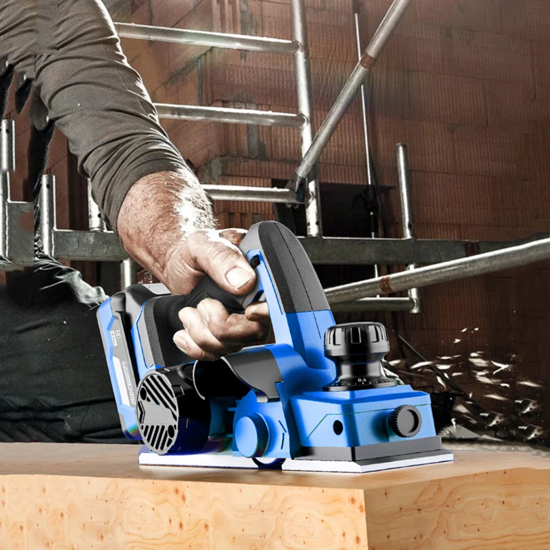 Multifunctional Electric Planer Portable Desktop Small Table Planer Woodworking Pressure Vegetable Cutting Board Household Use