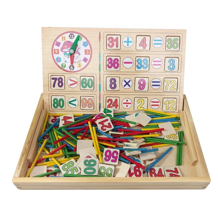 Professional Manufacturer educational calculate teaching aids montessoris math toys play kids games math materials