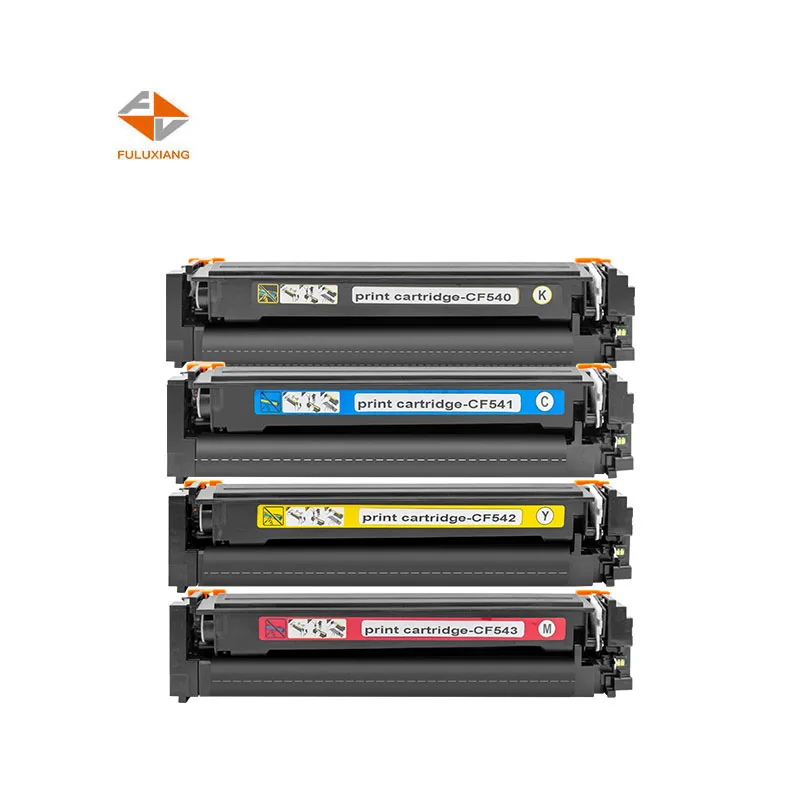  FULUXIANG 203A CF540A CF541A CF542A CF543A для принтера HP LaserJet Pro