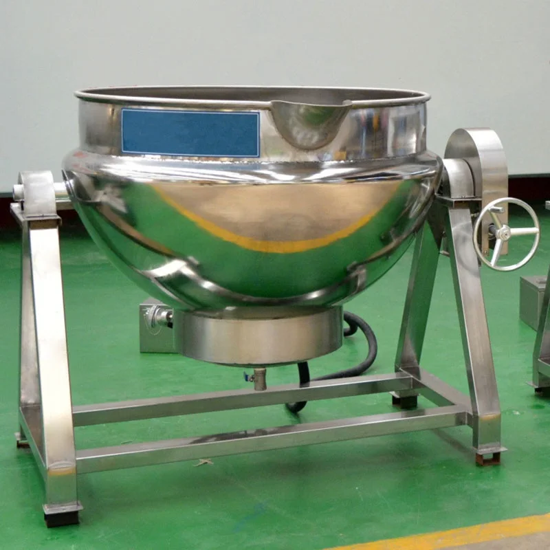 Small Heat Mixer Cooking sauce Making Equipment sauce jam cooking machine food steam jacketed kettle