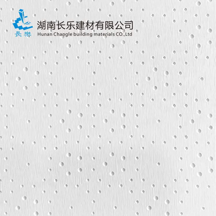 Wholesale Fireproof Clip-in Suspended Ceiling Perforated Calcium Silicate Board Non-Asbestos Board