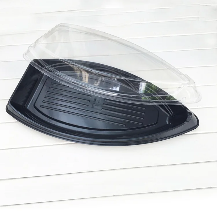 Disposable Plastic Ship Shape Sushi Tray  Modern Design