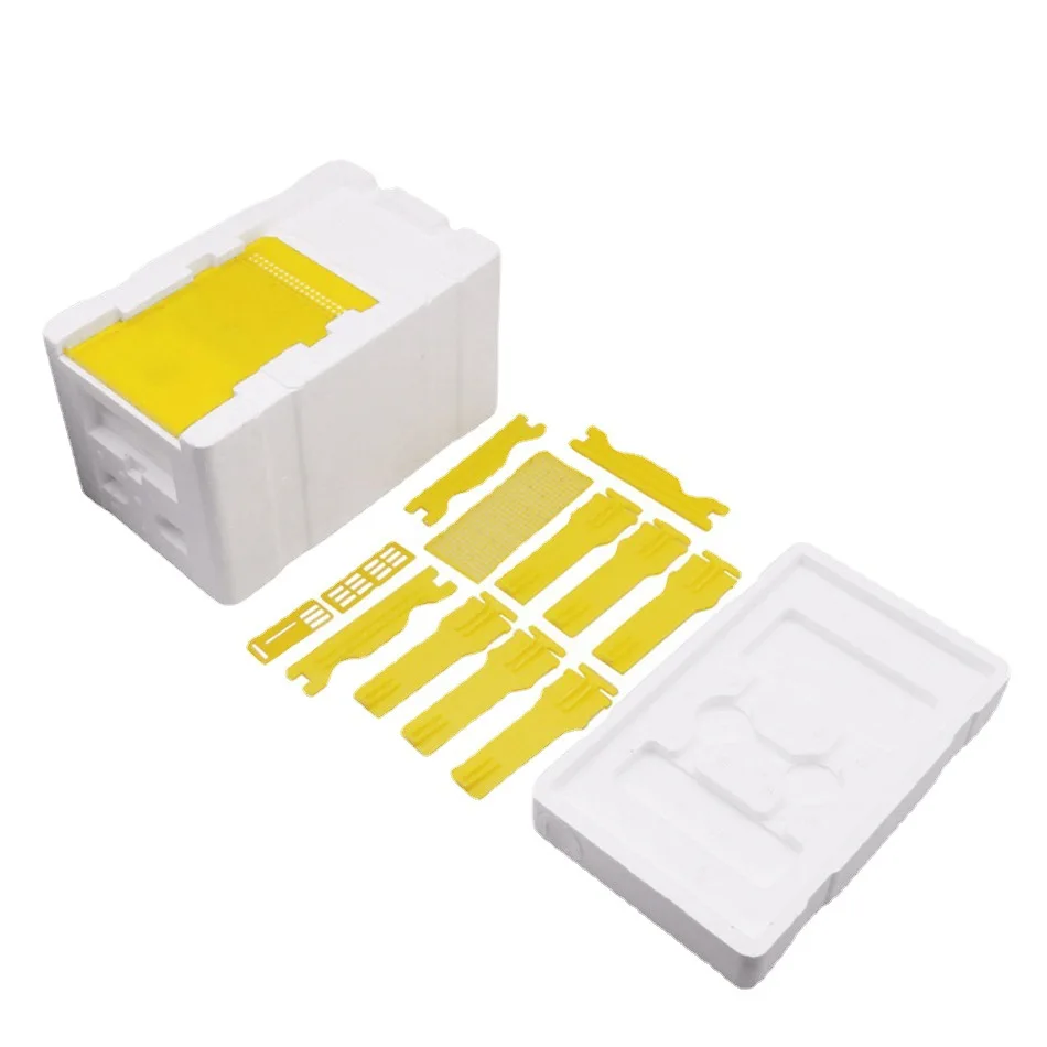 Beekeeping equipments updated version eps foam queen bee hive box