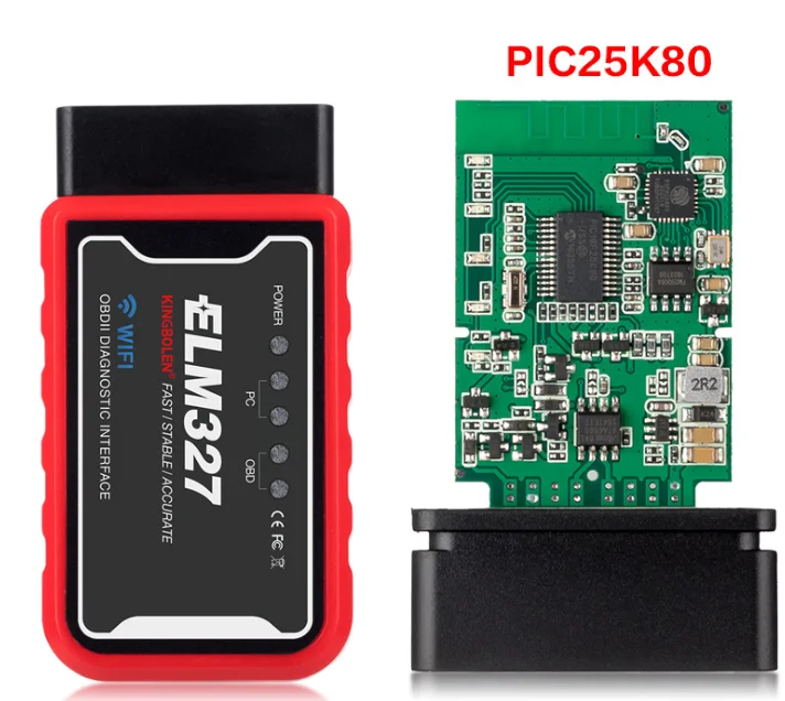  Автомобильный диагностический беспроводной сканер ELM327 OBDII OBD2 WiFi для Android и