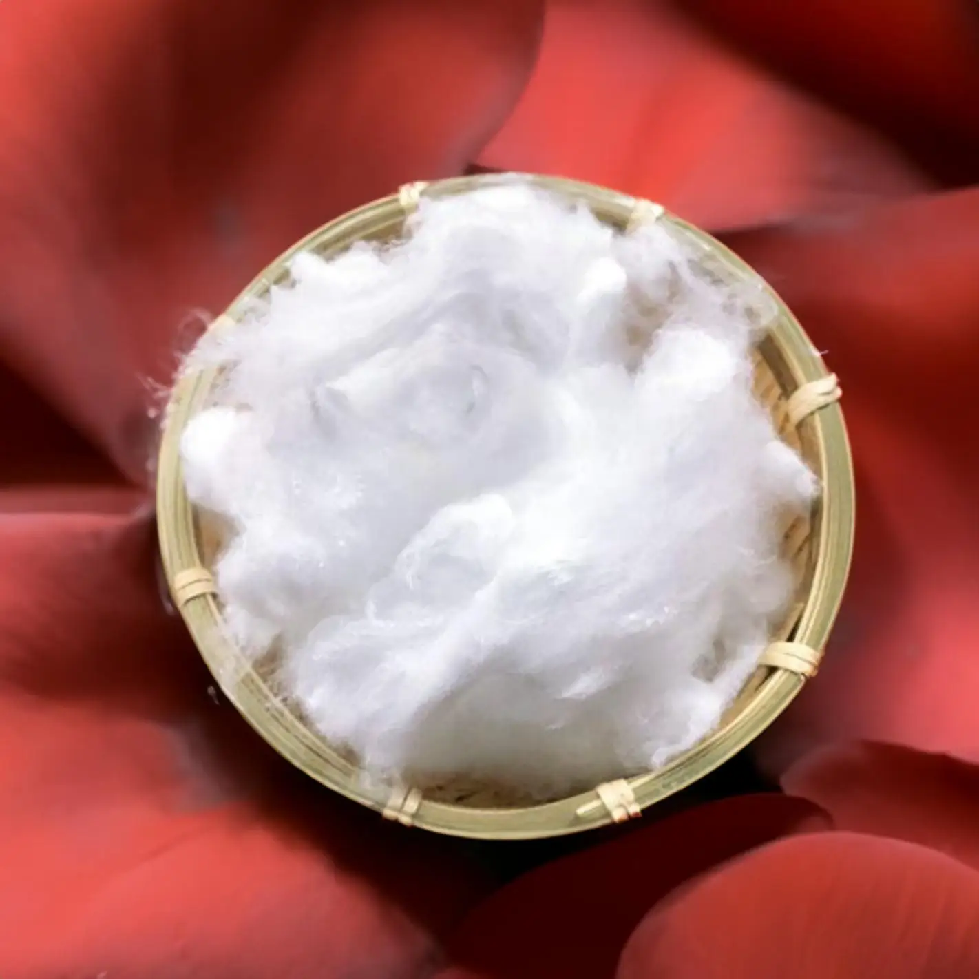 100% Viscose Cellulose Staple Fiber White Color 1.2D*38mm Viscose Fiber