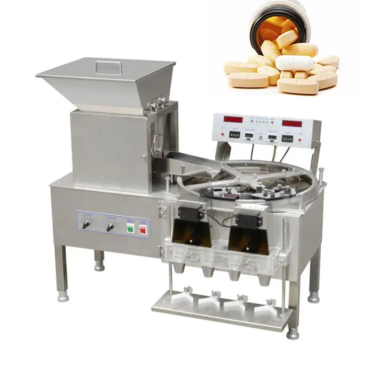 Long Service Life Electronic Tablet Soft Gelatin Capsule Counting And Filling Machine