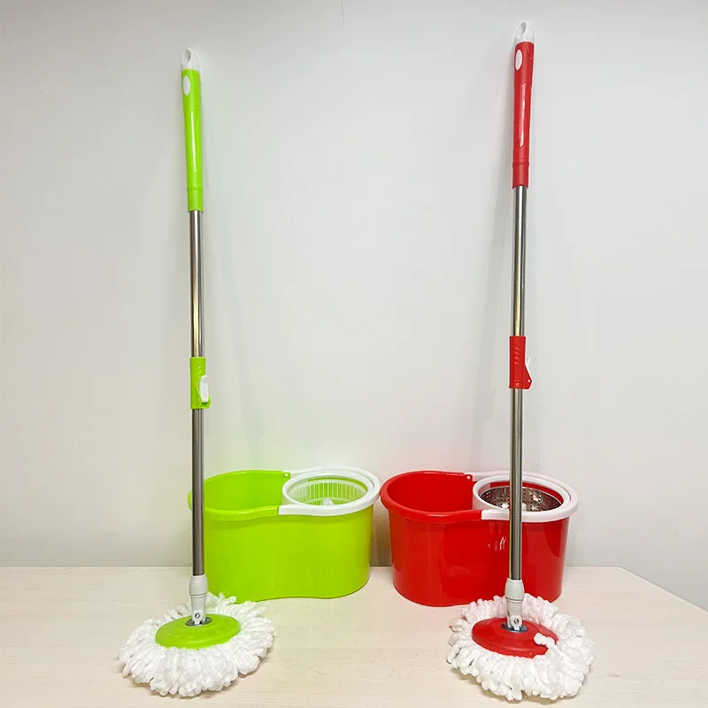 Wholesale Spin Bucket 360 Household Commercial Degree Rotating Of Mop Supplier Magic Microfiber Mop Floor Cleaning Flat Mops