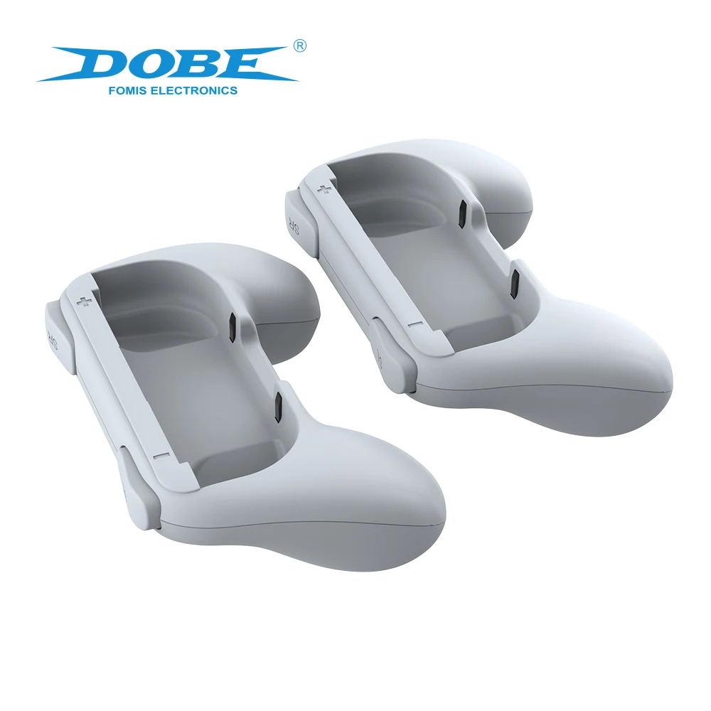 DOBE Controller Grip Switch Joy-Pad Game Accessories for N-S Joy-Pad/N-S OLED  TNS-851B White  CN;GUA ABS Color Box Package