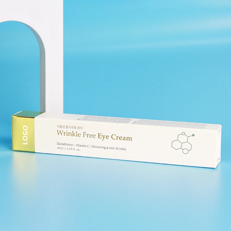 Delicate Colors Printing Boxes Packaging Custom Eye Cream Boxes for Packaging