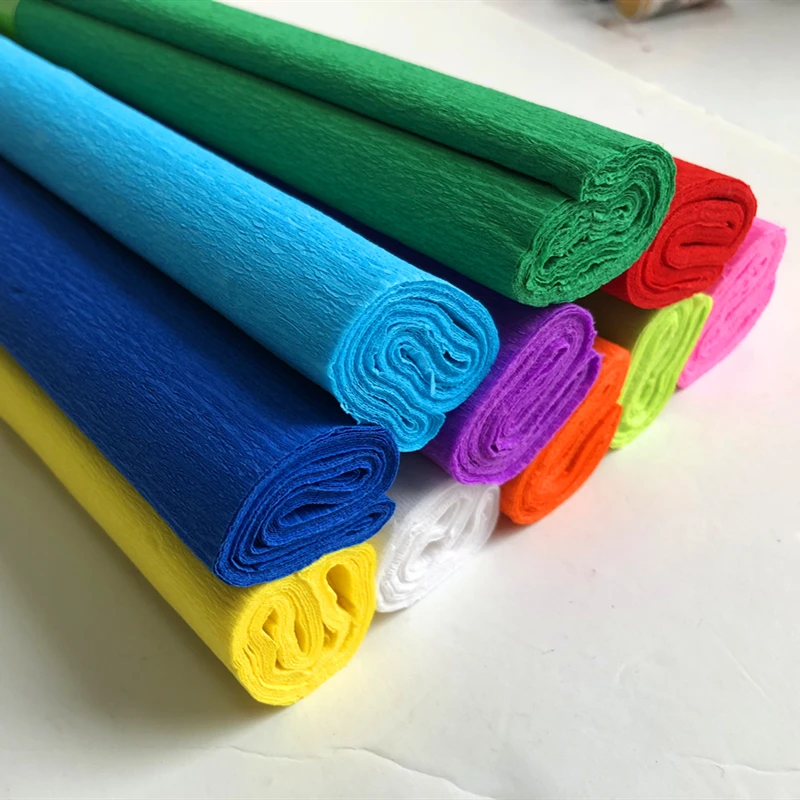 China Made Craft Solid Color Crepe Paper