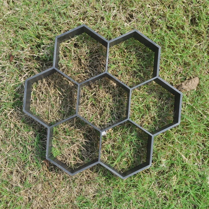 Plastic concrete casting DIY stepping stone paver molds