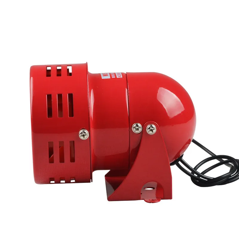 CE ISO CCC IEC certification Ms-190 electric mini motor siren alarm DC 12V 24V  AC 110V 220V