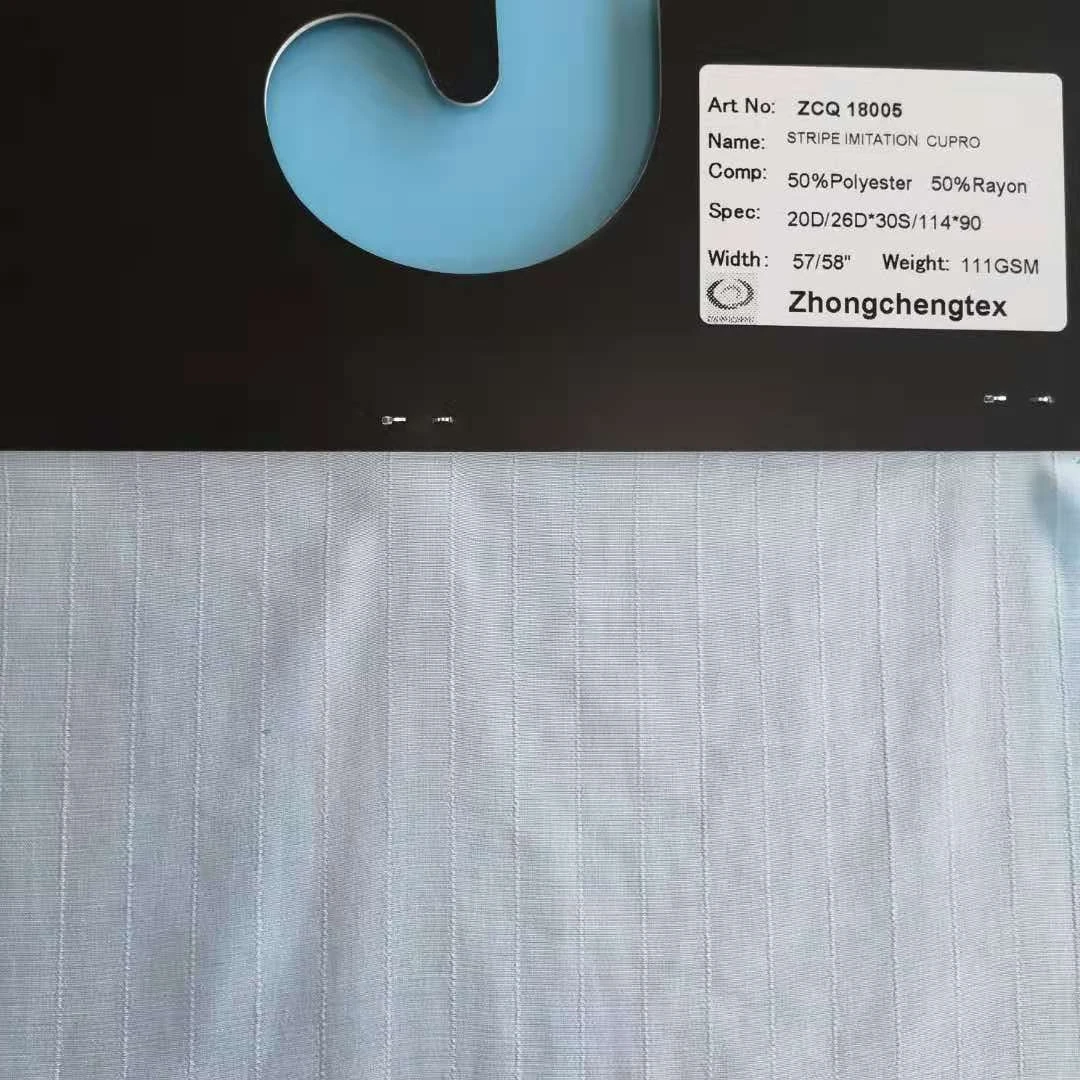 
copper ammonia 60% polyester 40% rayon 100% polyester yarn 