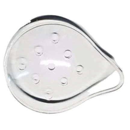 Supplier of White Ophthalmic Transparent Clear Plastic Eye Shield for Cataract Surgery