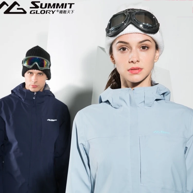 Summit Glory Camping Outfitters Waterproof Outdoor Cycling Coat With Hide Way Hood