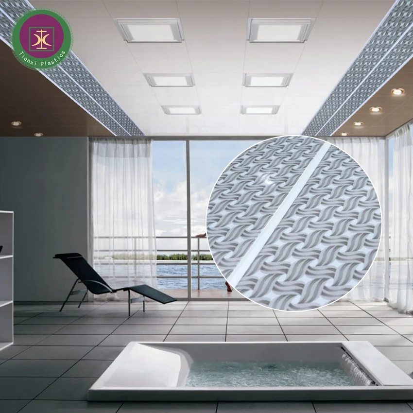 pvc interior decorative wall panels/interlocking pvc ceiling panels