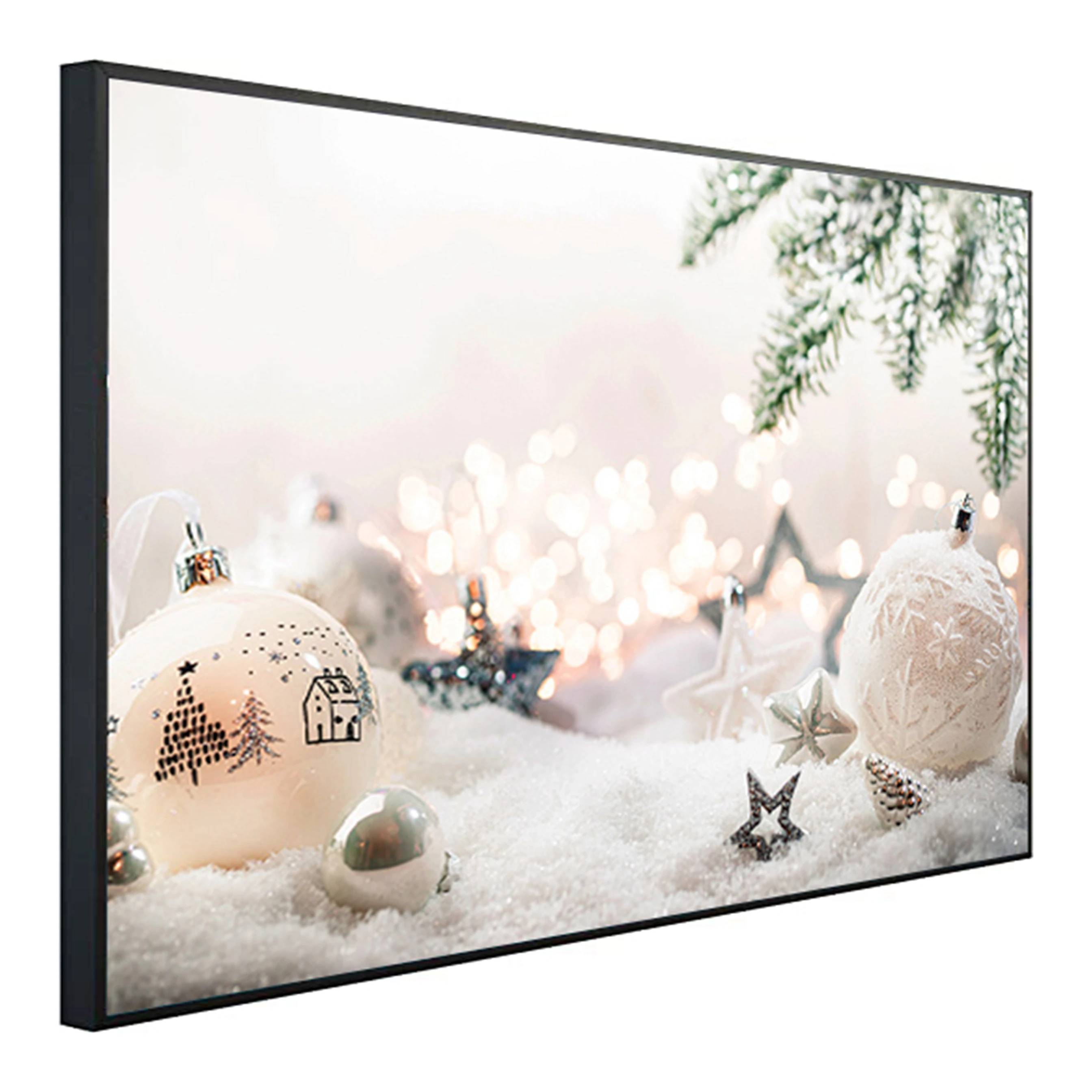 Cheap Custom 350w 120*30cm carbon crystal heating panel with wifi for living room,infrared heater panel
