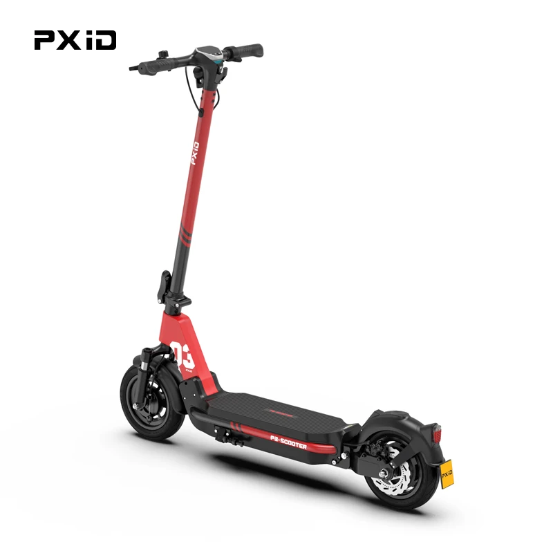 PXID 2023 eu warehouse hot sale  e scooter 10 inch electric scooter 500w 48v motor folding eec electric scooter