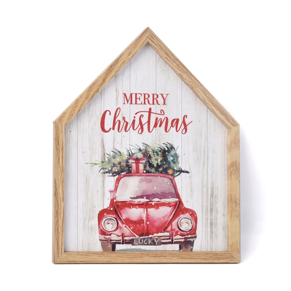 Hot sale retro cards wooden poker wall decor sign vintage home decor plaque retro painting playing cards