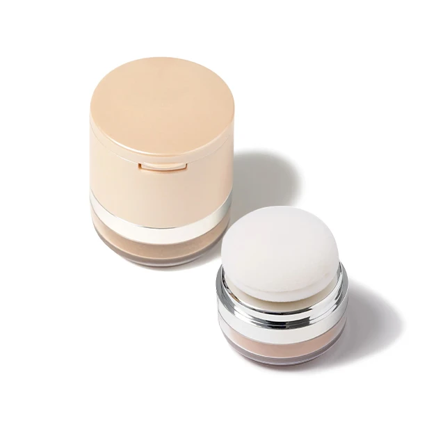 Loose Powder Bronzer + Golden Pearl Highlighter 2 in 1 with Applicator, For All Skin Types