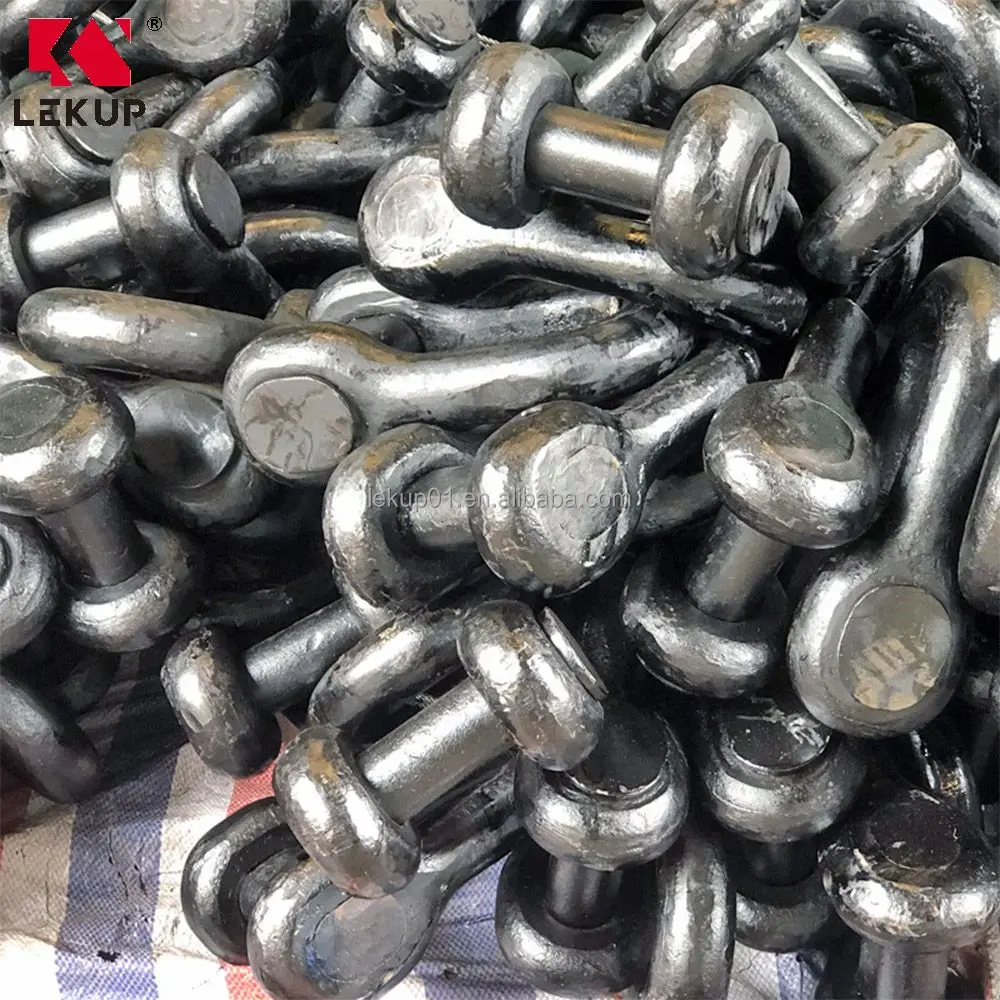 Manufacturer Customised Marine D Shackle Anchor Chain Attachment Join Shackle Detachable Anchor Chain End Shackle