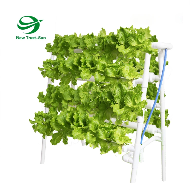 
Nft Hydroponics System with 72 Holes Kits Vertical Hydroponic Systems PVC Tube Plant Vegetable 