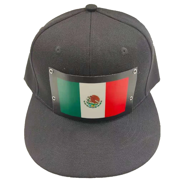 В наличии Высококачественная неоновая светодиодная крышка EL Cap со звуковой активацией черная