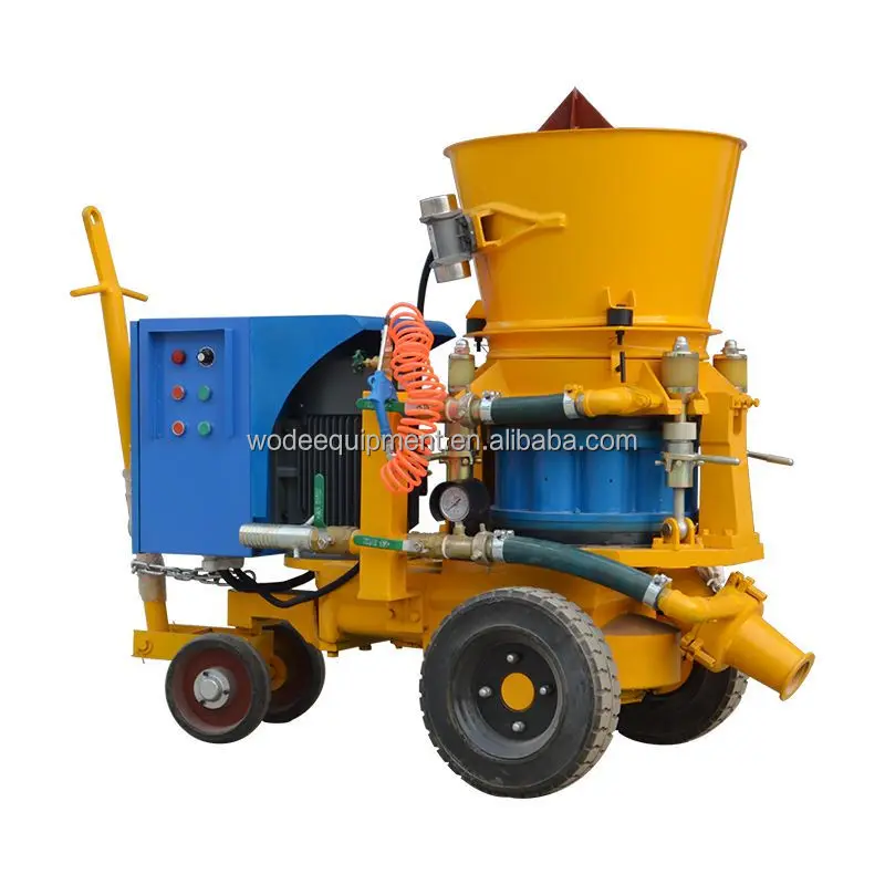 Professional  Adjustable Shotcrete Spray Refractory Gunning Gunite Machine made in China