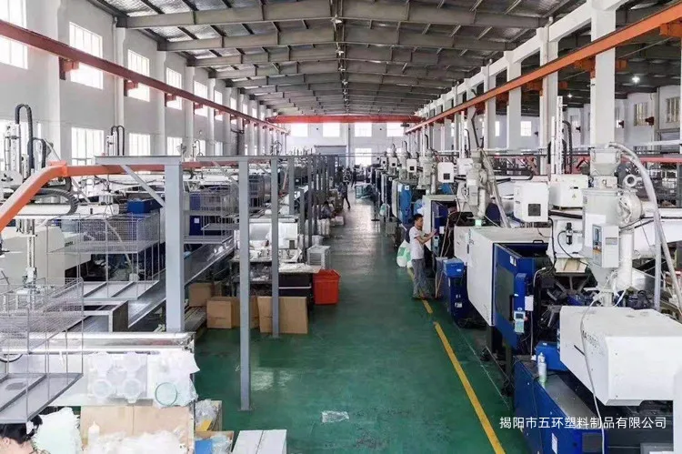 hot sale  manufacturer colorful  plastic round custom  bucket with handle