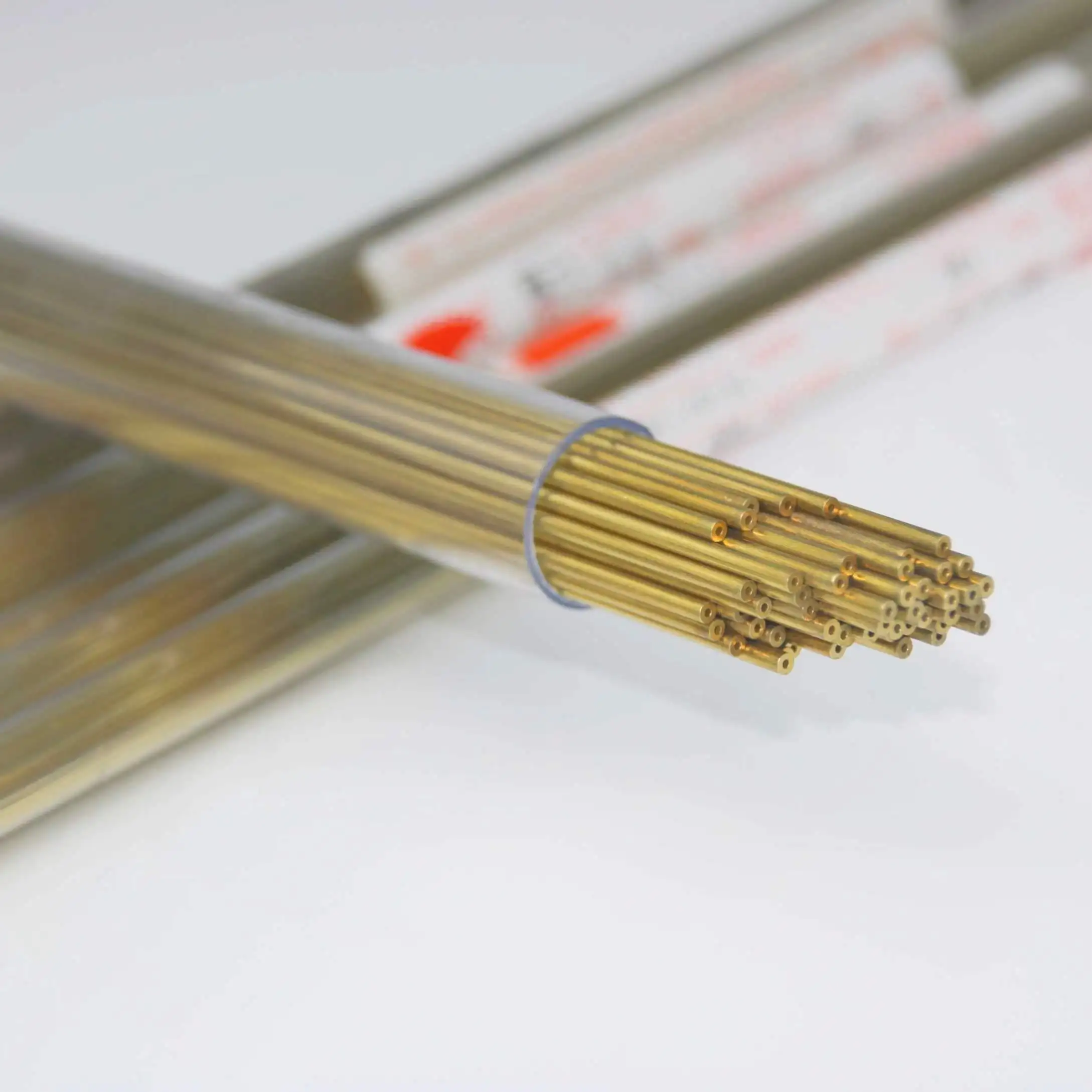 0.6*400mm  Single Hole Brass Tubes Small Hole Pipe Electrode for EDM Die Hole Machine