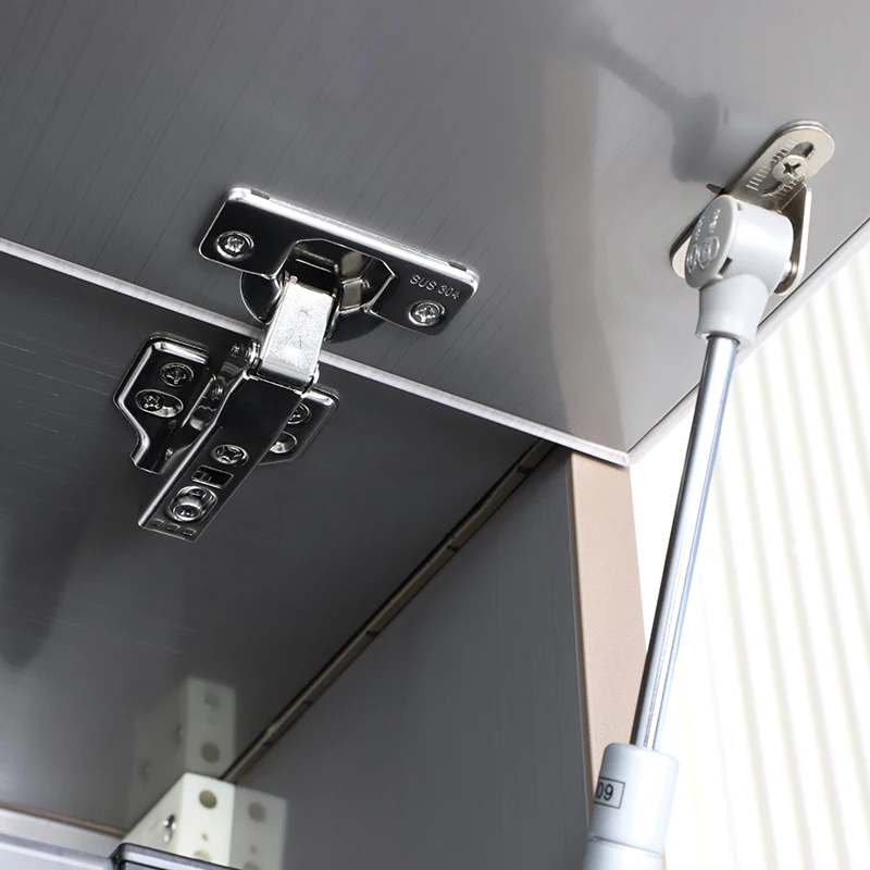 Multifunctional Stainless Basket Drawer Cabinet Pull-Out Organizer 2 Tier Kitchen Cabinet Elevator Drawer Basket