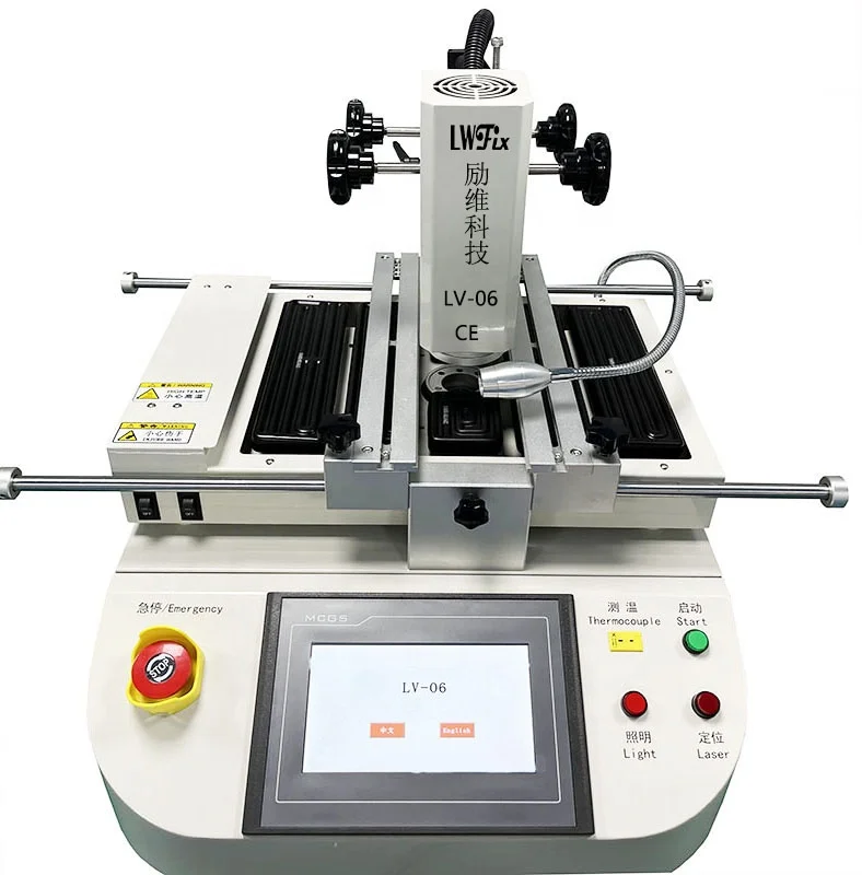 LV-06 Hot sale bga rework station with optical alignment bga rework bga rework station