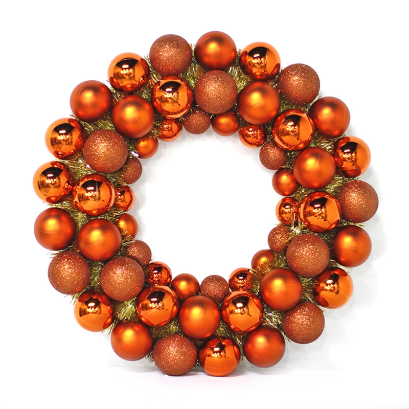 Metal garland supplies wholesale wreath frame for new year party decoration